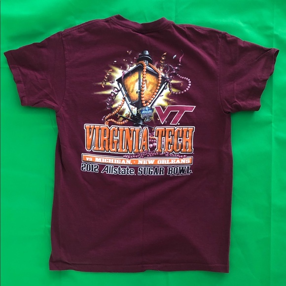 Delta Shirts 23 Virginia Tech Football Bowl Game Shirt Poshmark